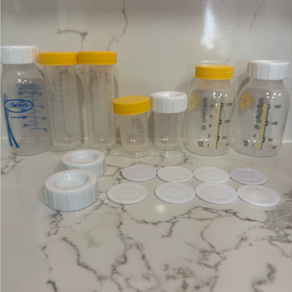 Baby storage bottles
